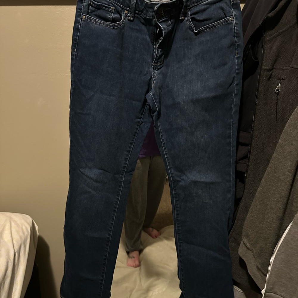 a.n.a Dark Indigo Skinny Jeans